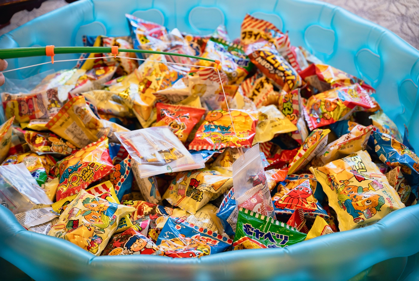 プラン特典(お菓子釣り)