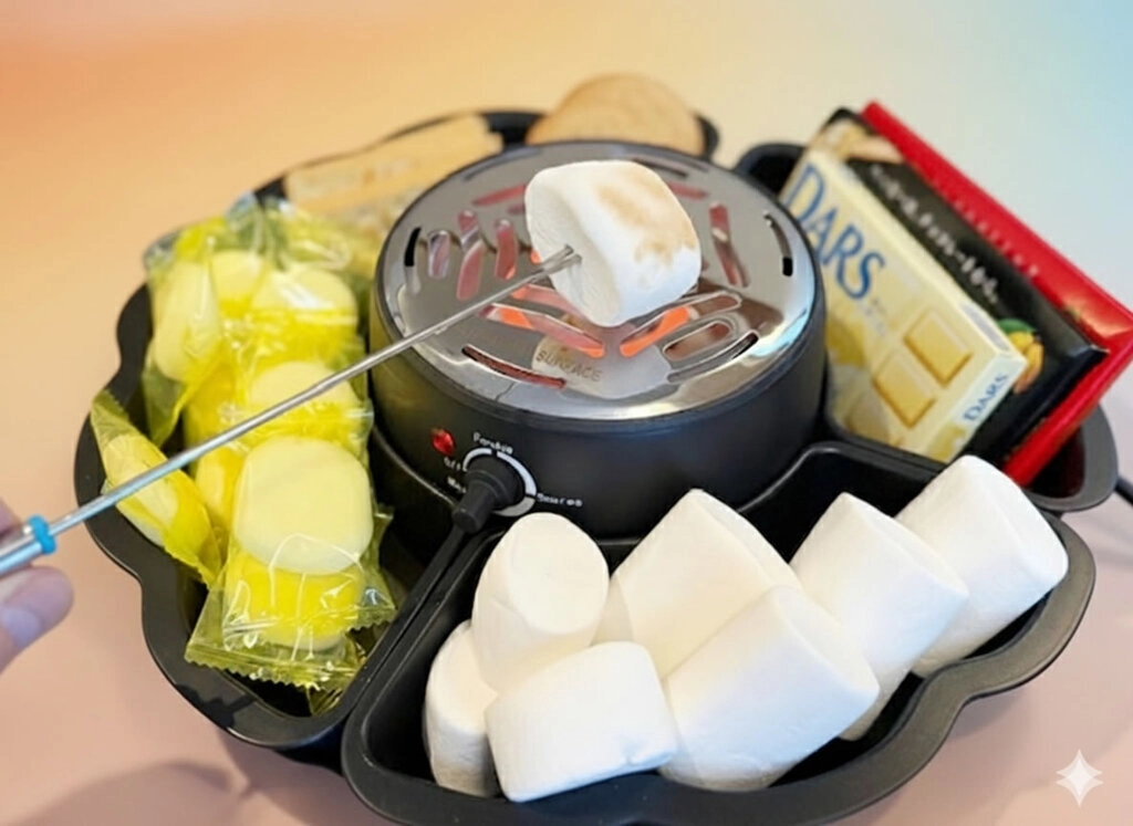 焼マシュマロ（スモア体験）イメージ